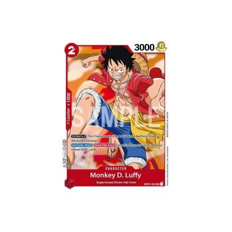 Monkey.D.Luffy (024)(Super Rare)