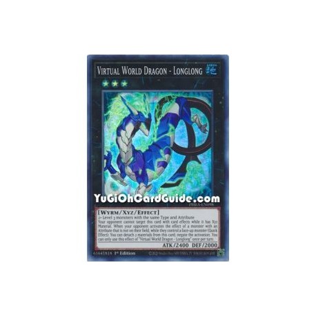 Virtual World Dragon - Longlong (Super Rare)