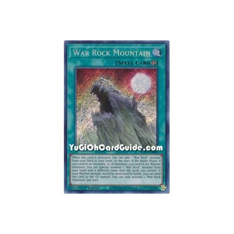 War Rock Mountain (Secret Rare)