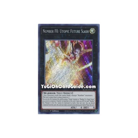 Number F0: Utopic Future Slash (Secret Rare)