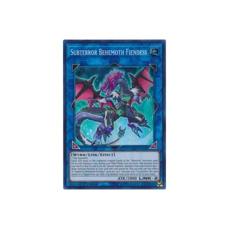 Subterror Behemoth Fiendess (Super Rare)